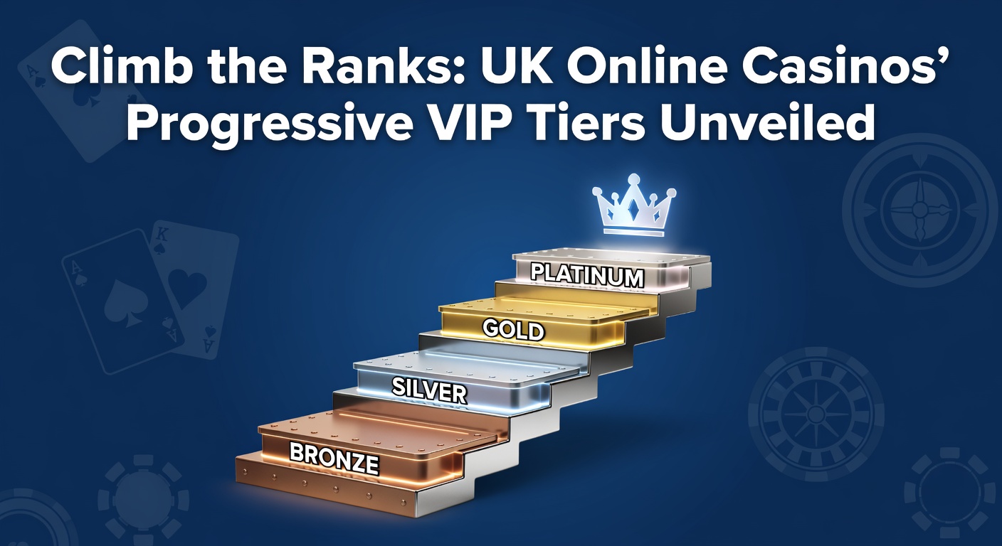 Illustration of a ladder ascending through glowing casino VIP levels, symbolizing progression in online rewards programs