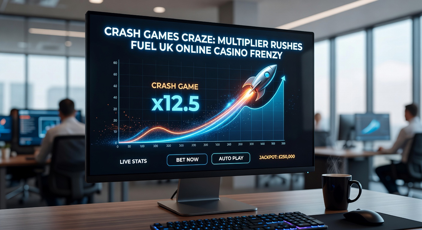 Dynamic chart illustrating crash game multiplier distributions, highlighting common crash points between 1x-5x alongside rare outliers above 100x, reflecting the high-volatility thrill captivating UK casino audiences
