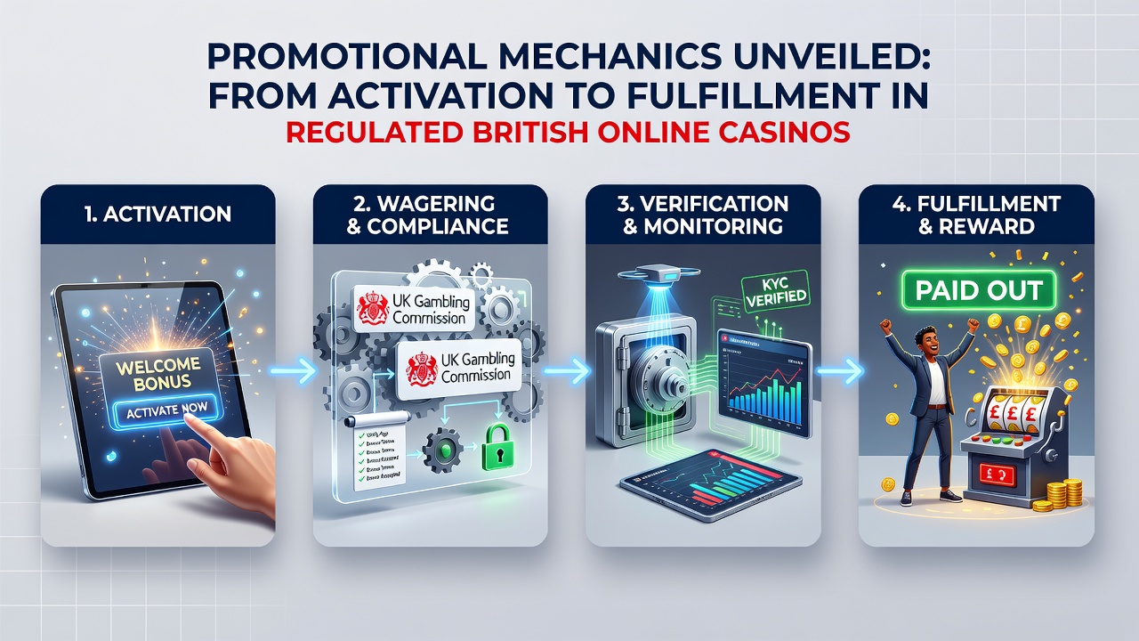 Detailed view of bonus fulfillment workflow in UK-regulated casino platforms