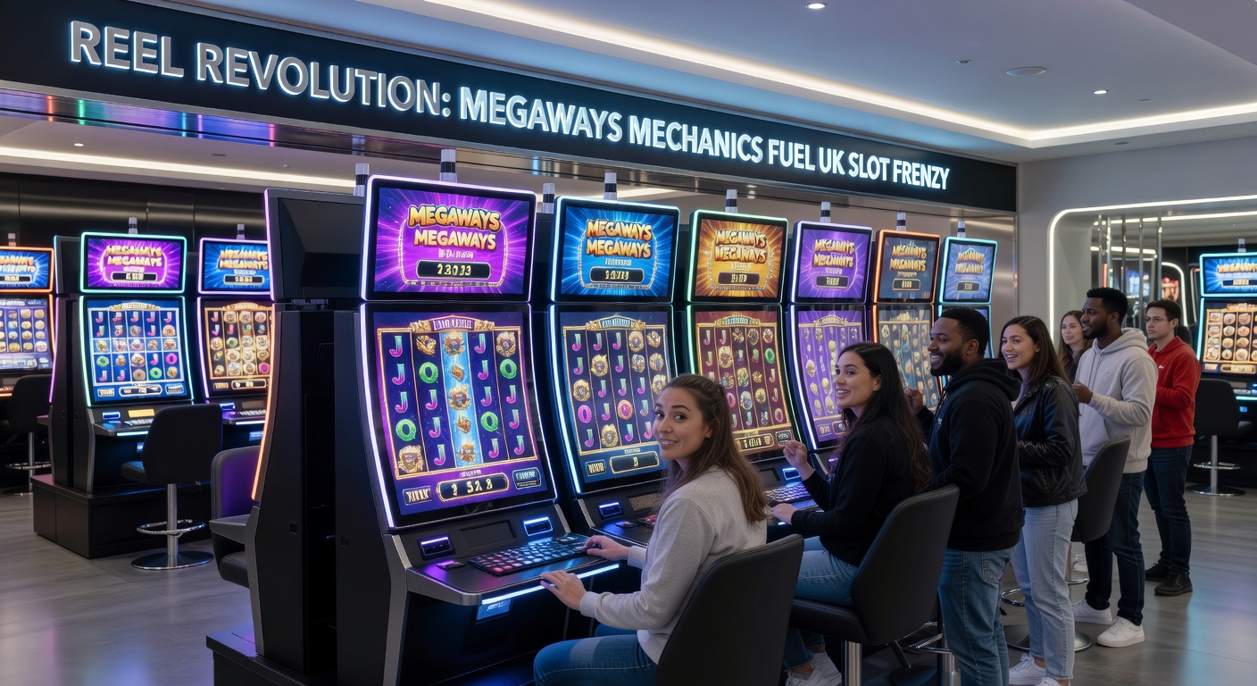 Close-up of a Megaways slot bonus round with exploding wilds, massive multipliers, and cascading wins stacking up