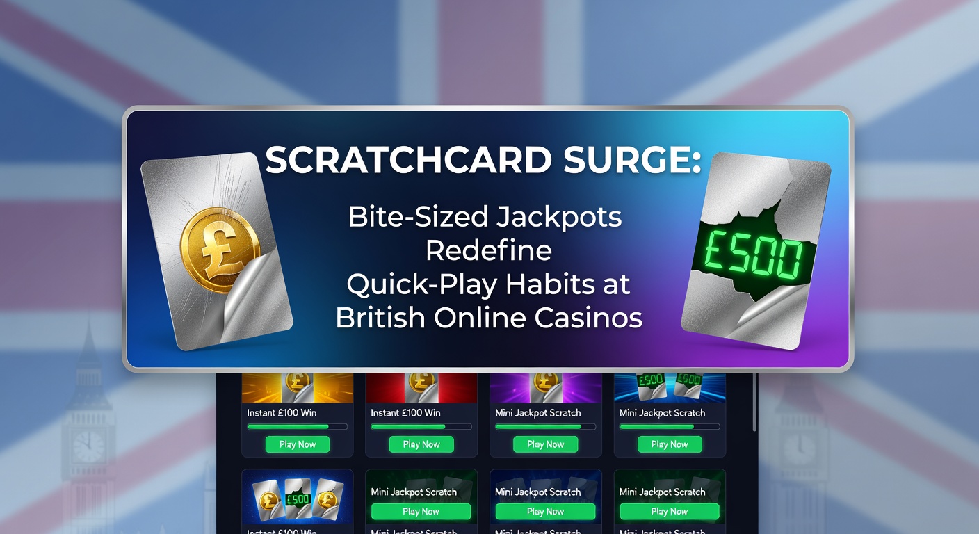 Close-up of a player's hand swiping across a touchscreen scratchcard, revealing a jackpot symbol amid glittering effects and payout notifications