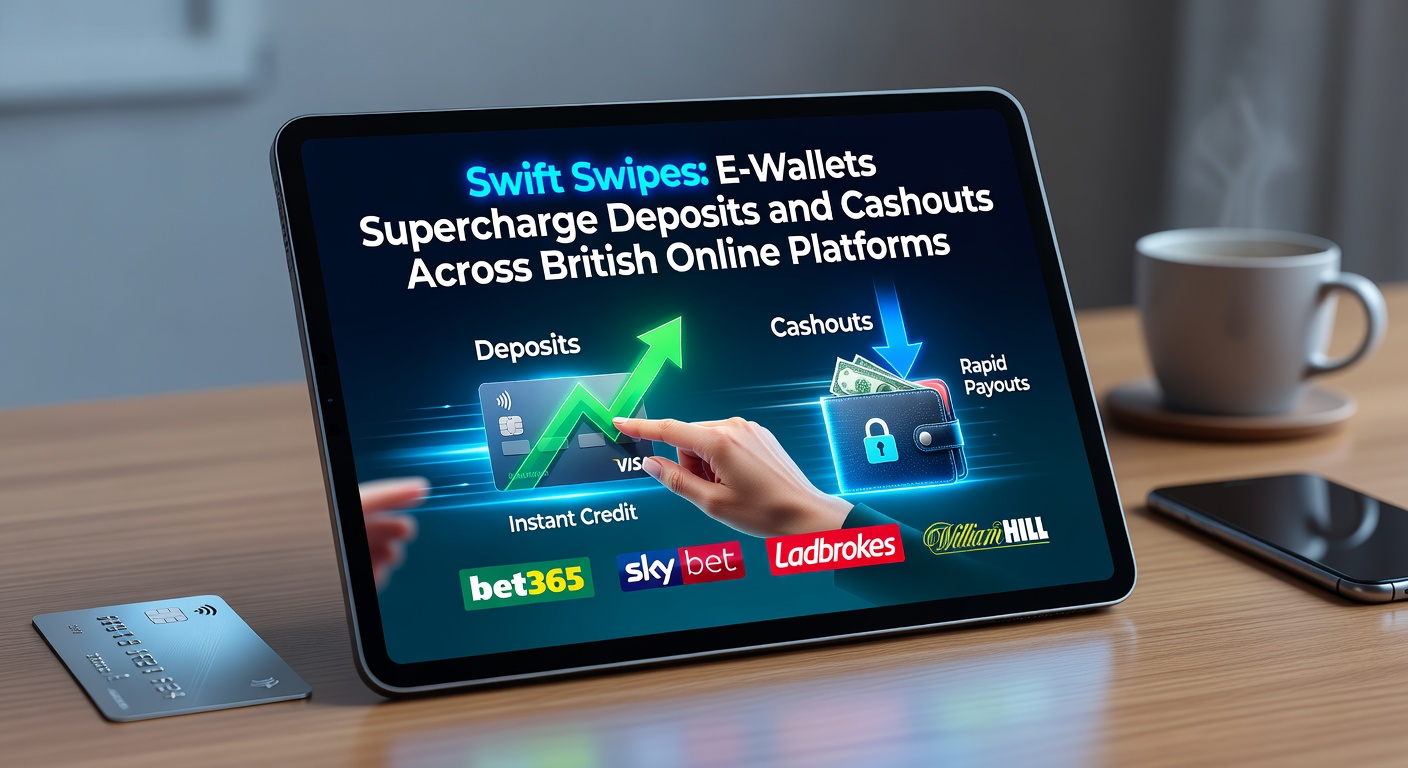 Digital wallet icons glowing on a mobile screen during a seamless online casino deposit, highlighting speed and security features